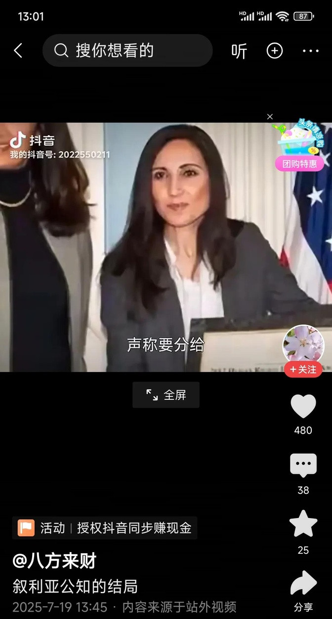 叙利亚被灭门的女公知哈娜迪，搞了十几年的“解放”运动，结果搞死了几千不肯下跪学狗