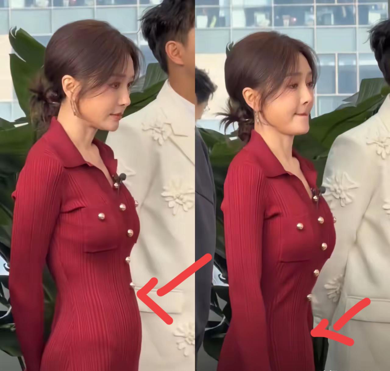 现在最尴尬的人，​估计就是秦岚了吧，​京东总部的扫楼活动中，秦岚发现有镜头