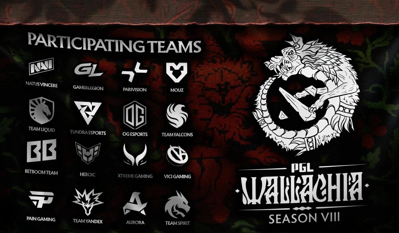 PGLS8正赛，VGXG获得直邀这个比赛全部采用直邀名额，中国队直邀XG