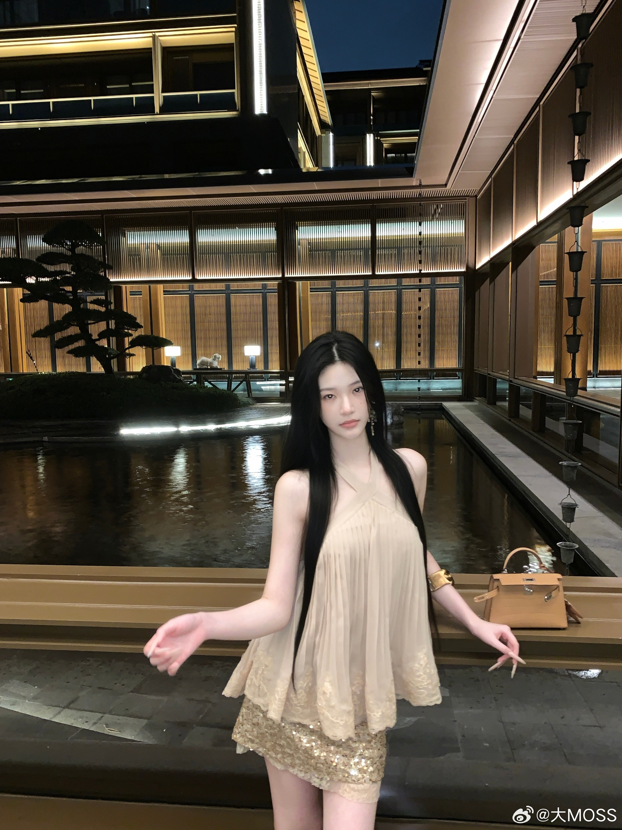 𝑴𝑶𝑺𝑺𝟕.𝟕/𝟐𝟎:𝟎𝟎𝒑𝒎【浅绡纱】💫压褶雪纺蕾