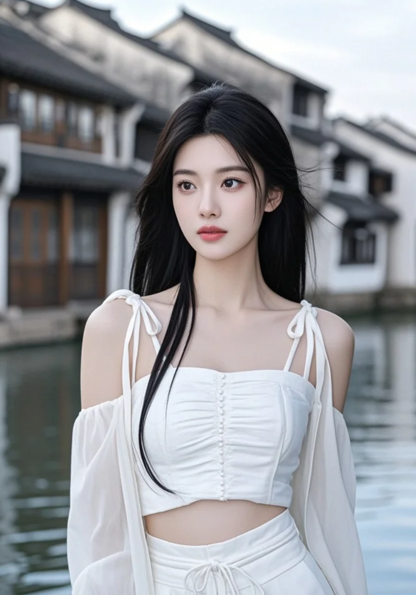无需滤镜，她就是最美的江南色。