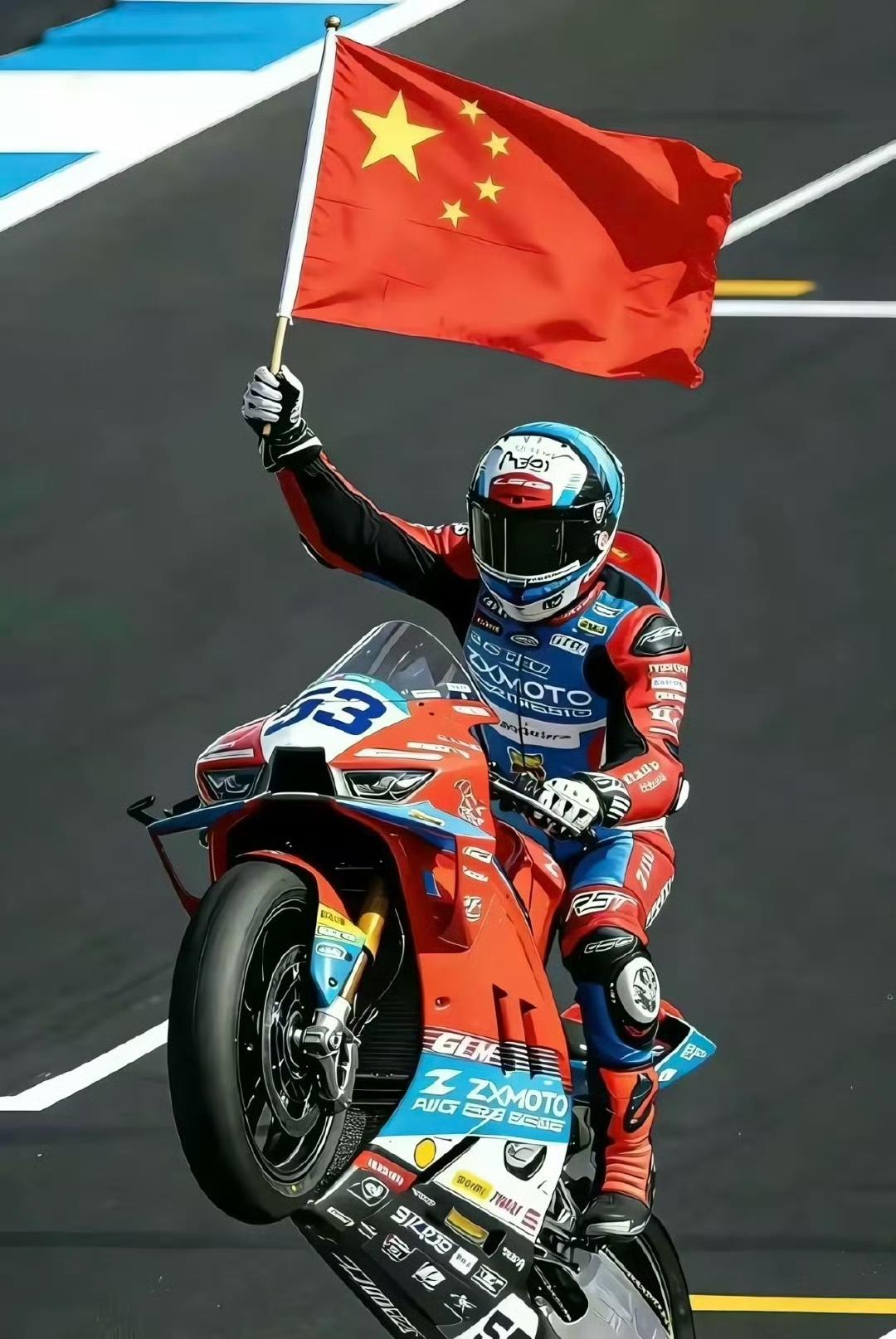 一个修车工把中国摩托扛进世界前三，这事挺硬核的3月28号葡萄牙站冲线那会儿，领