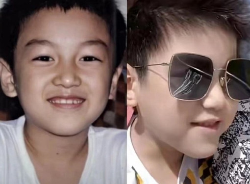 其实挺像陈晓的啊，特别是小时候，简直和陈晓是一个模子刻出来的