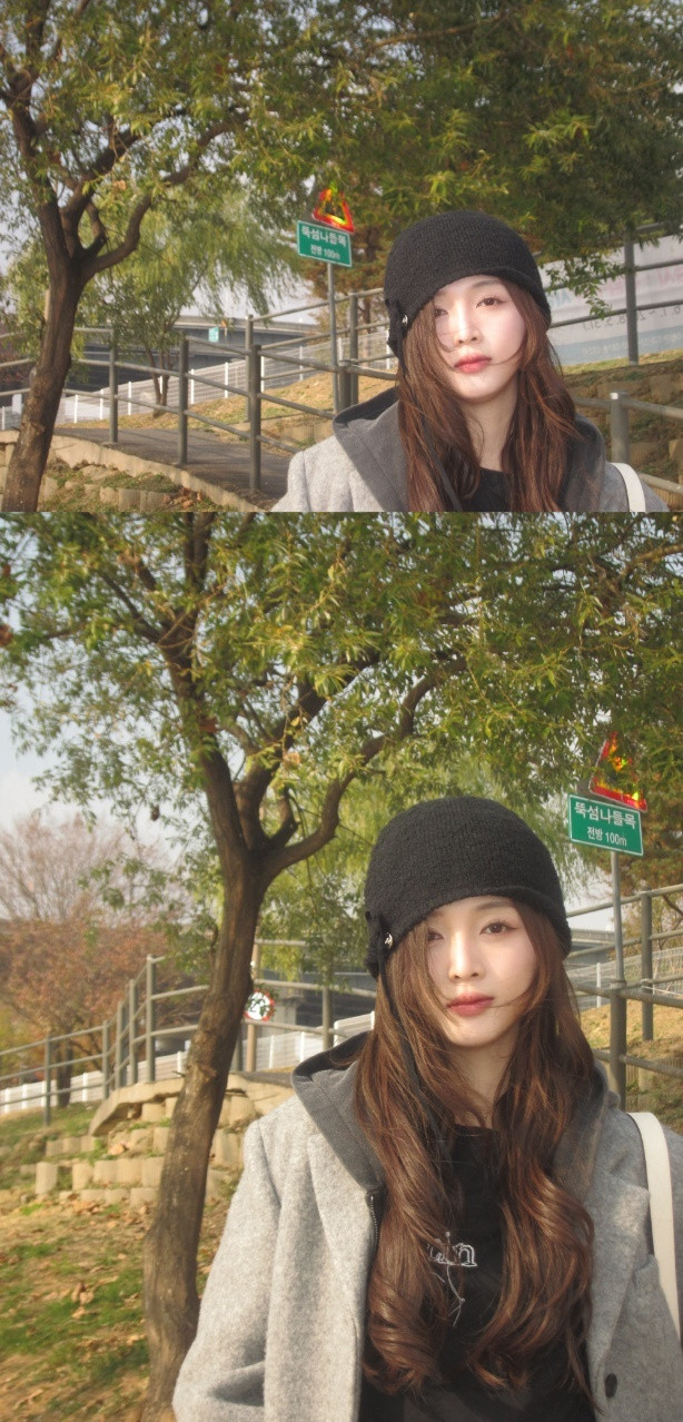 吴宣仪黑色冷帽好酷哇！！