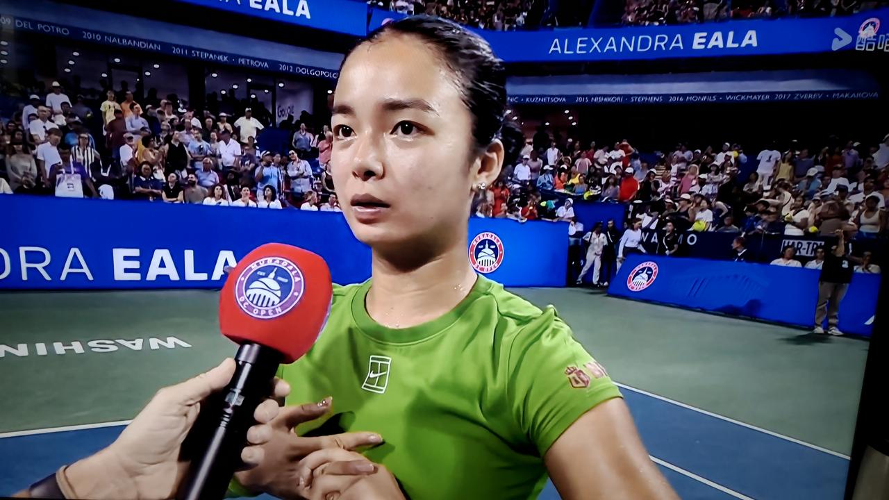 北京时间8月1日清晨7时18分至8时51分，WTA500华盛顿站女单第三轮焦点战