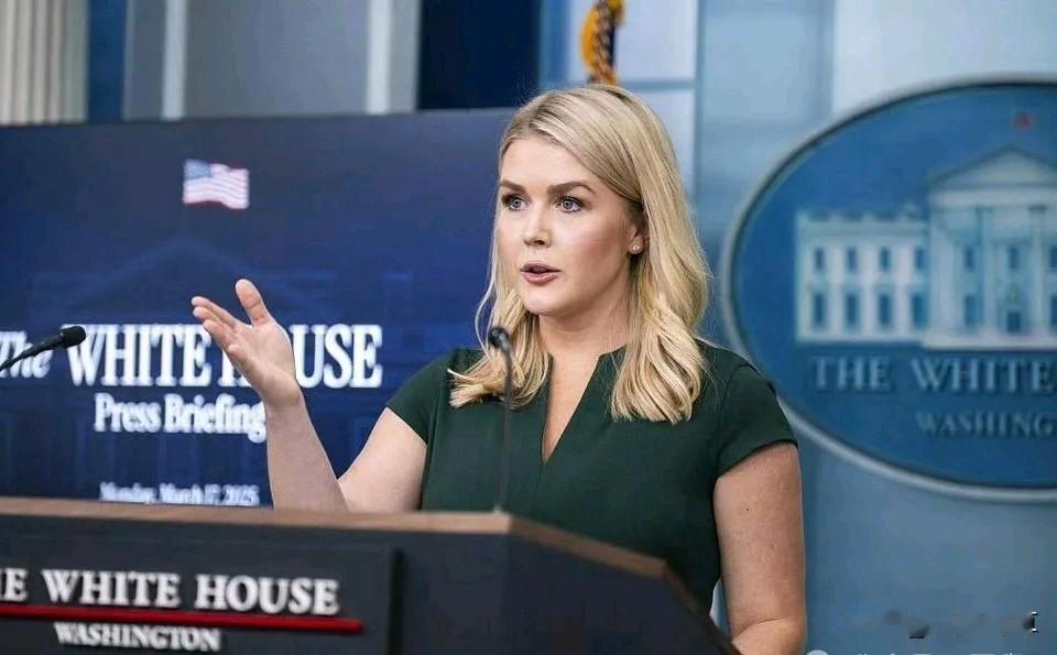 一觉醒来，白宫发言人卡洛琳·莱维特的天都塌了！就因为接受采访时，说了一句“今晚