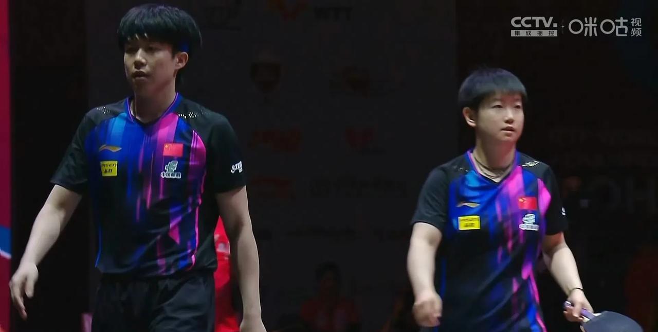 莎头组合拒绝爆冷，以3比1逆转松岛辉空/张本美和晋级半决赛！最后一分莎莎是直接