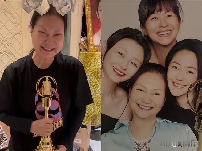 小S果然说到做到这一点还是值得点赞的记得前几天金钟奖吧小S哭得不能自已