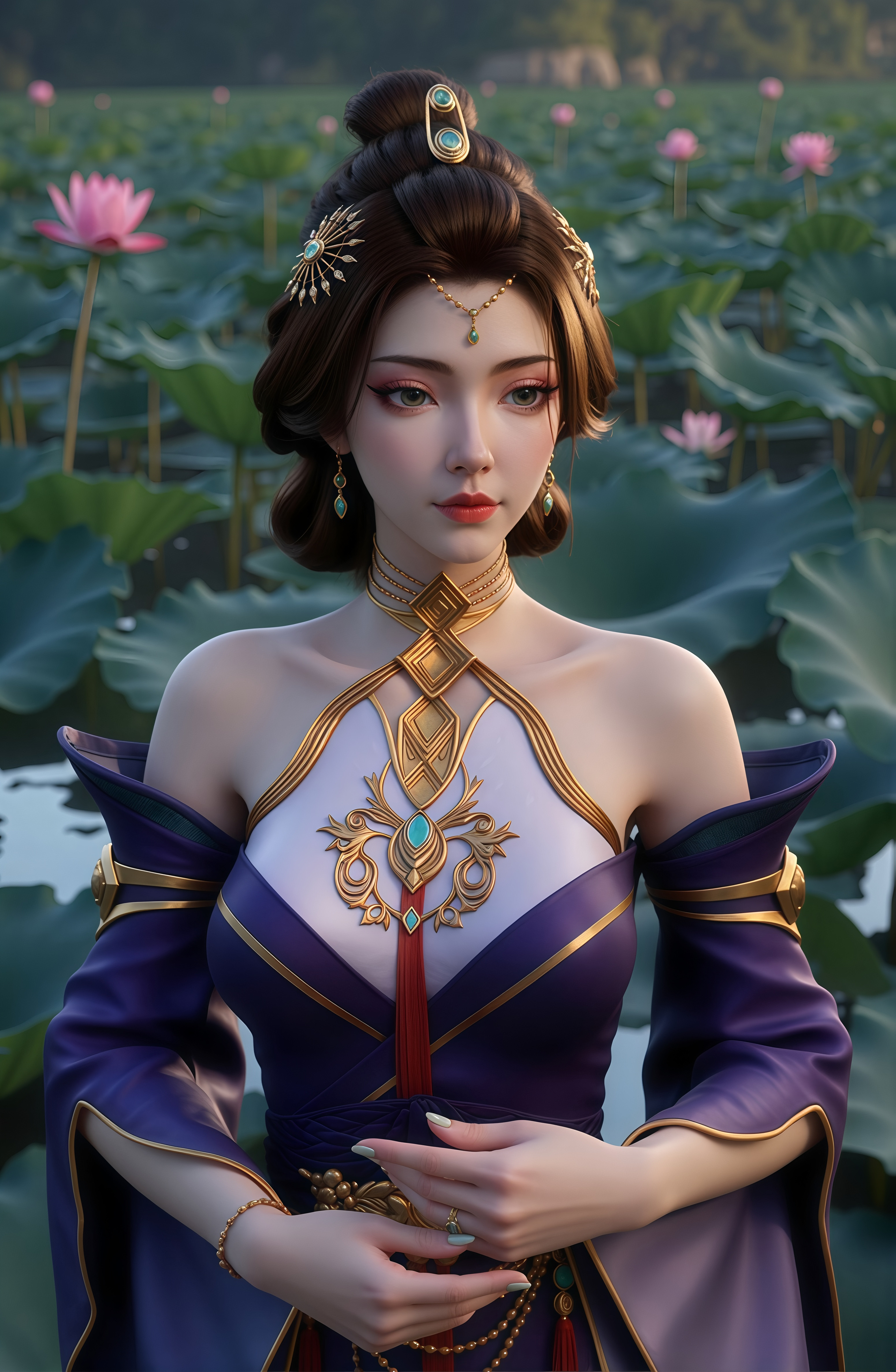 【国漫女神】《凡人修仙传》范静梅AI手机壁纸：她真的魅惑到了骨子里！