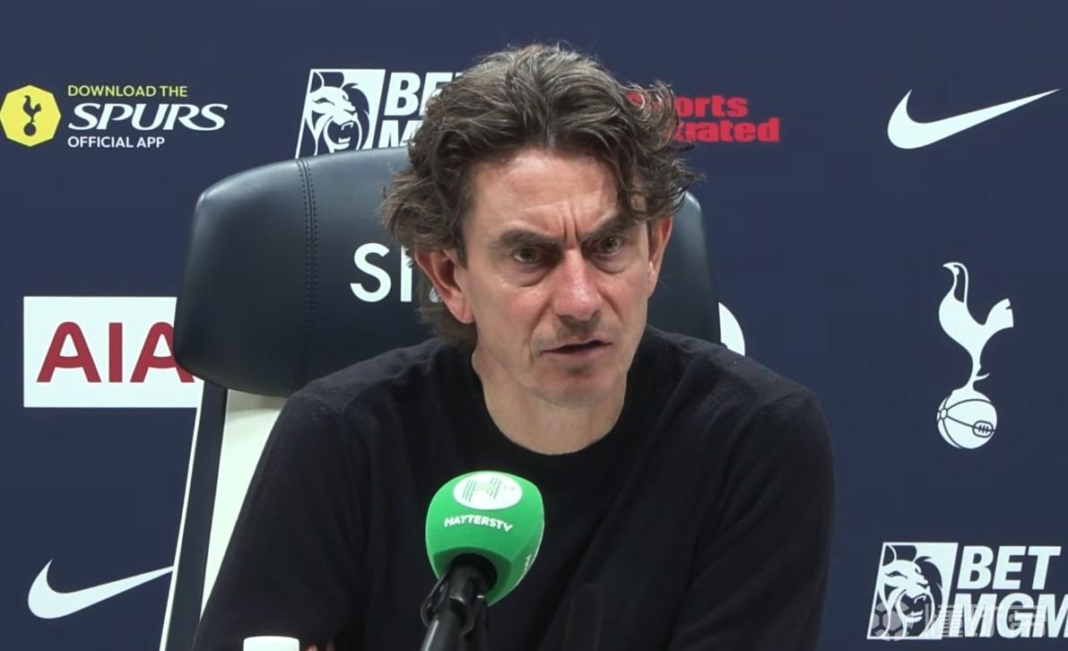 “我1000%确定我会继续带队，很多时候换帅不一定正确！”在热刺主场1-2不敌纽