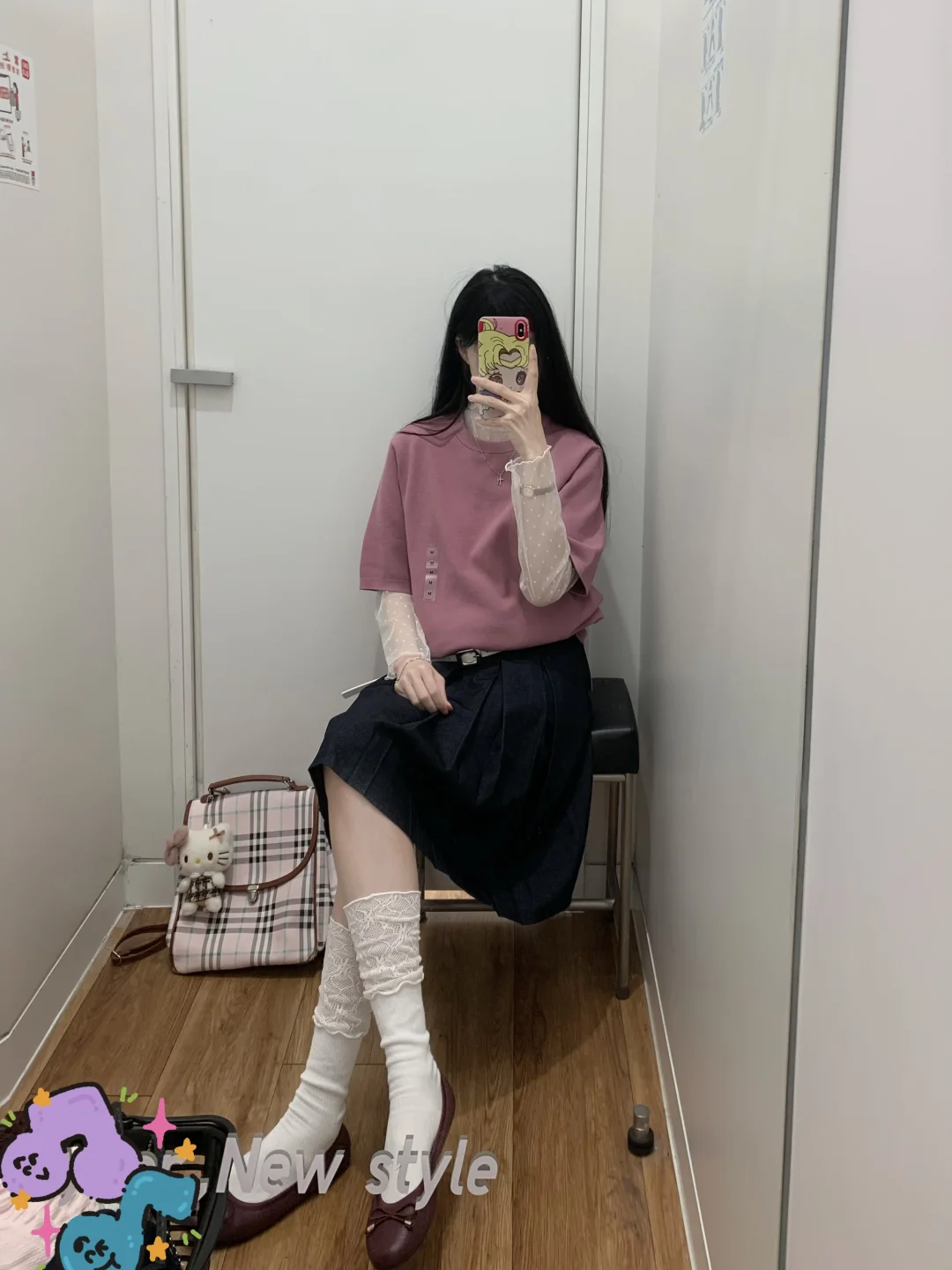 优衣库你真嘟超coyseio耶!!🎀2套乖乖韩韩艺术生超米~