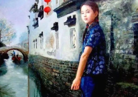 1946年，金庸回到阔别十年的老家海宁袁花镇，见到了父亲新娶的妻子，也就是他的继