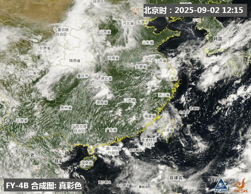 【强对流】今天下午，江南多地出现对流降雨，时空不均。16-17时，浙江绍兴（柯桥