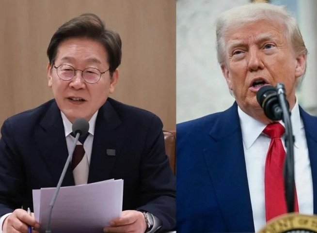 李在明不来中国看阅兵，却上赶着给美国送钱，3500亿美元填不满特朗普的胃口当