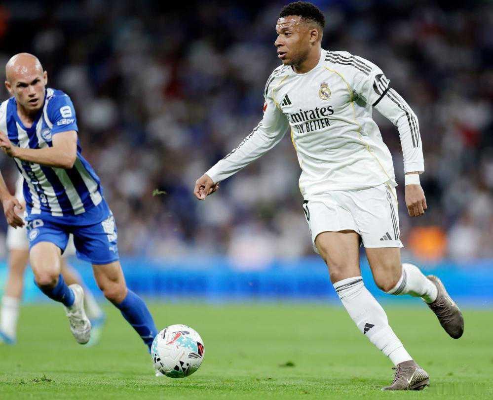 姆巴佩破门造2大纪录，熊皇世界波，皇马2-1送阿拉维斯交手9连败在本赛季的欧冠1