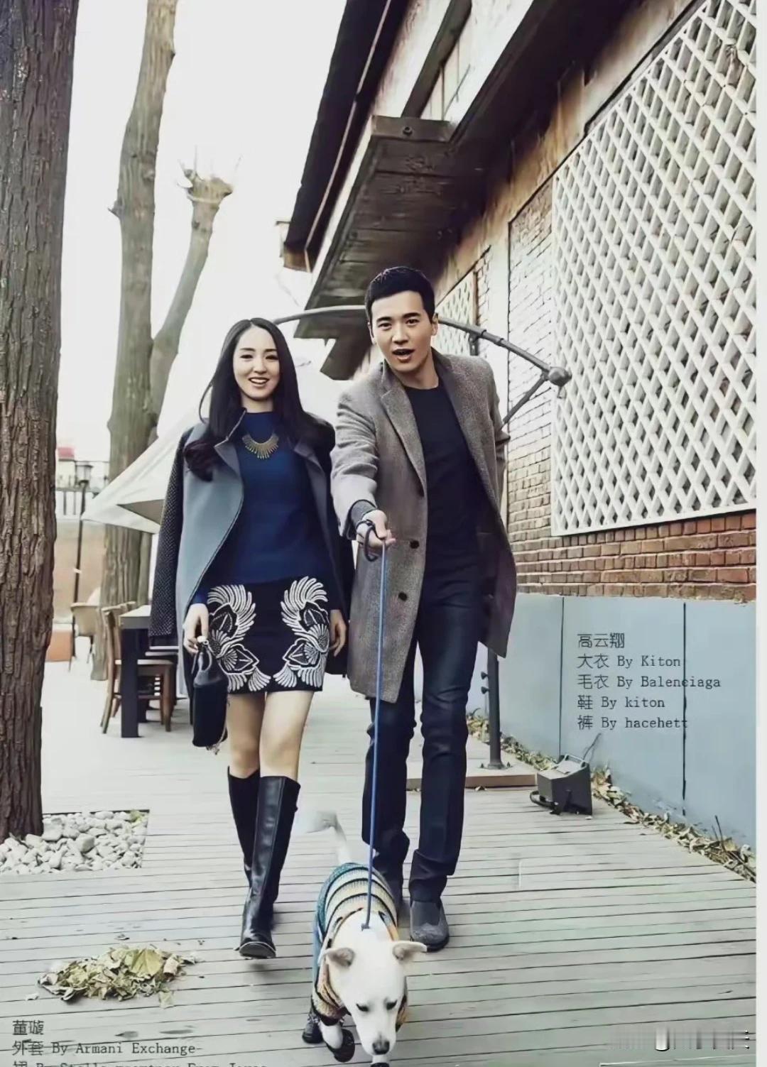 昔日恩爱夫妻！如今形同陌路。所以说找老公要靠谱。长的丑一点不是问题，人品更重要。