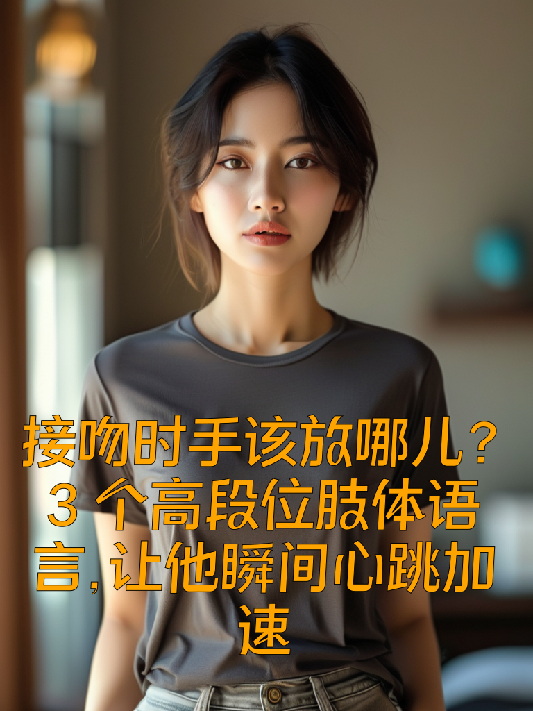 接吻时手该放哪儿？3个高段位肢体语言，让他瞬间心跳加速
