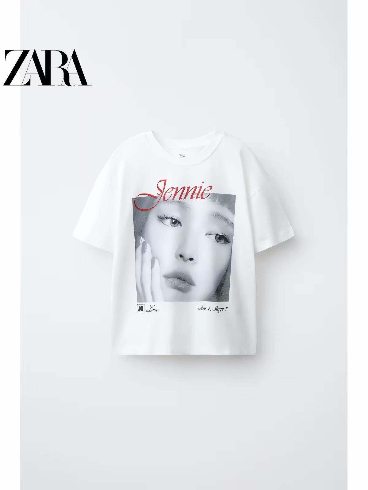 ZARA又有新品jennie亚女一✨金珍妮