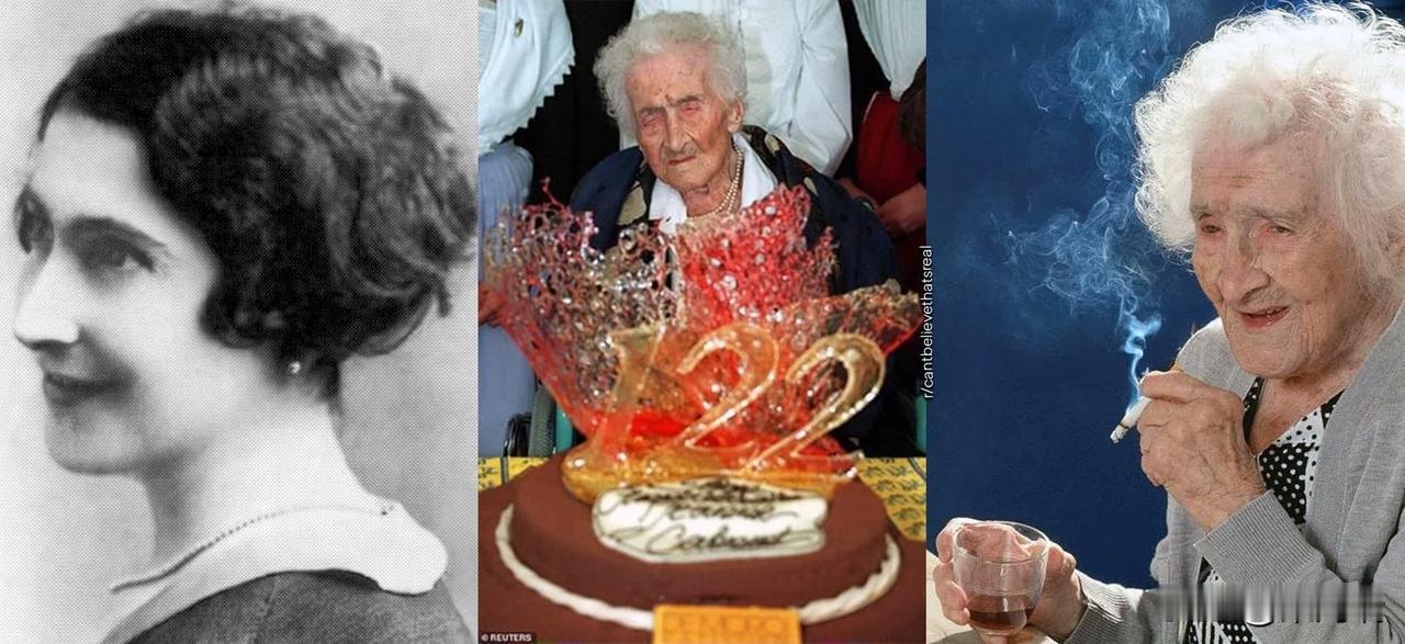 法国历史上最长寿的人类——珍妮·路易丝·卡尔芒于1997年2月21日庆祝了她的1