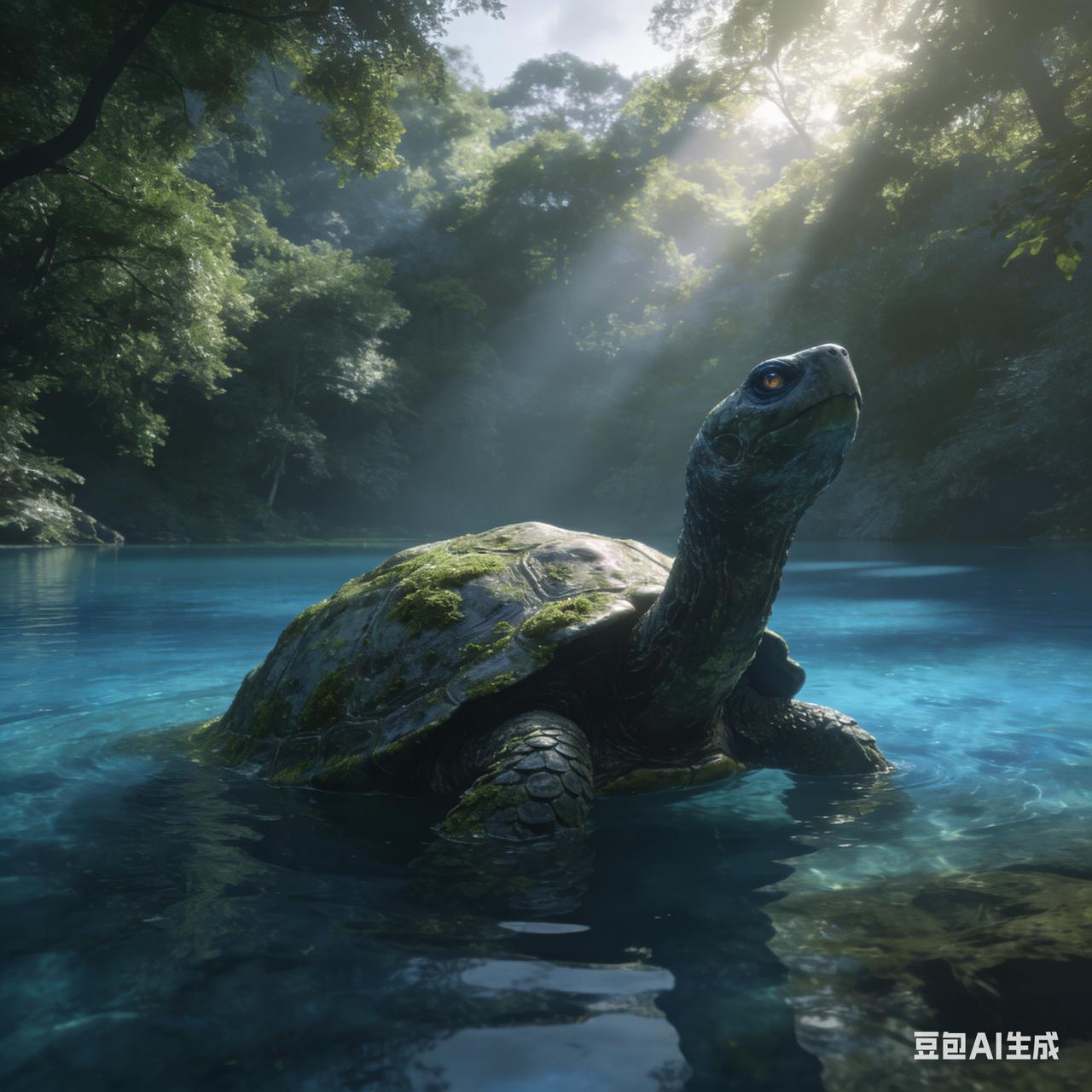 川东曾有一片小小湖泊，水深不见底，多年来一直有个传说——湖中藏着一只巨物，时不时