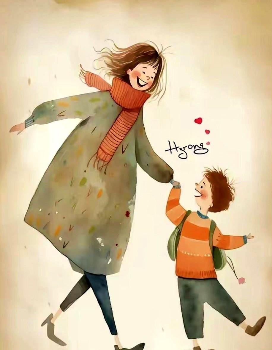 今天期中考试成绩出来了！我的手机一下午就没消停，全是家长们发来微信打探成绩。