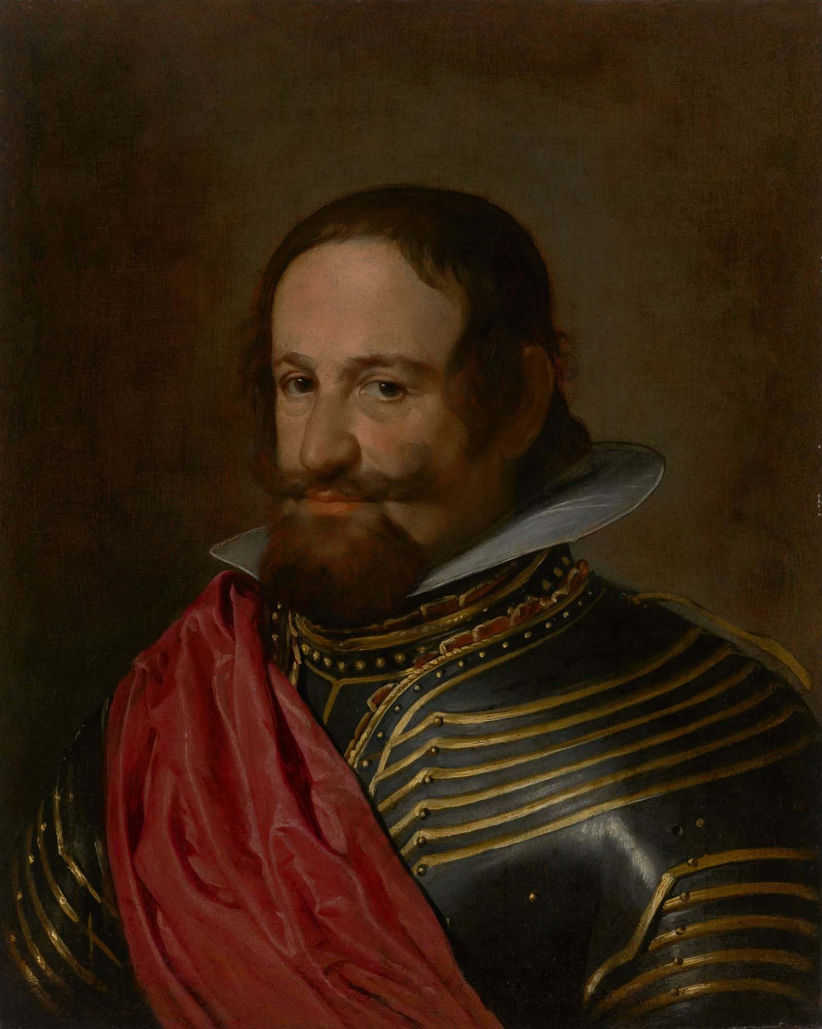 委拉斯凯兹（Velázquez）画的奥利瓦雷斯伯爵-公爵（Conde-Duque