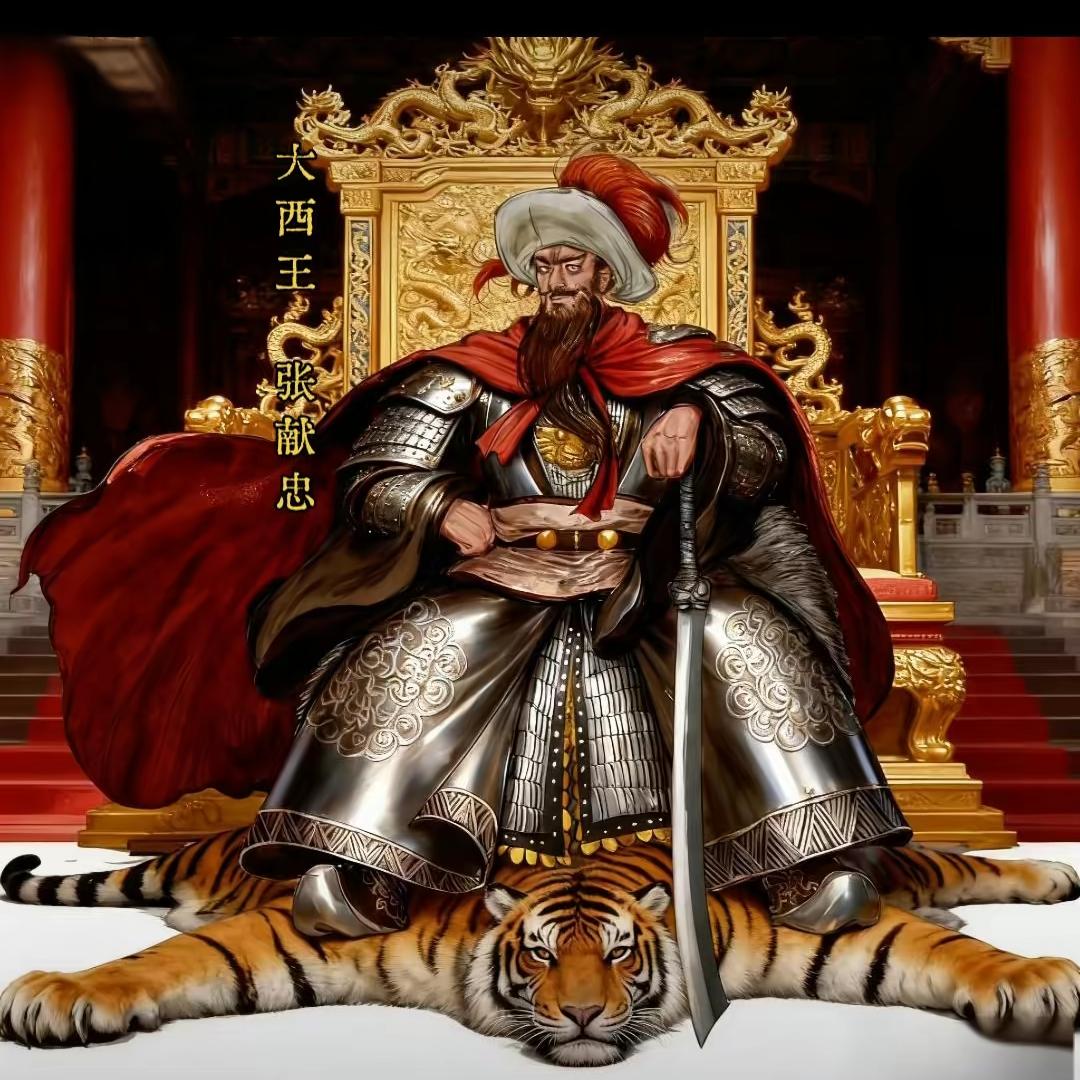 张献忠到底是怎么死的，其实张献忠，外形和气质，是中国历史上最有“帝王气质”的一个