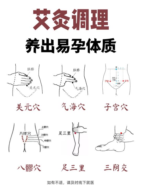 艾灸养成易孕体质🌸