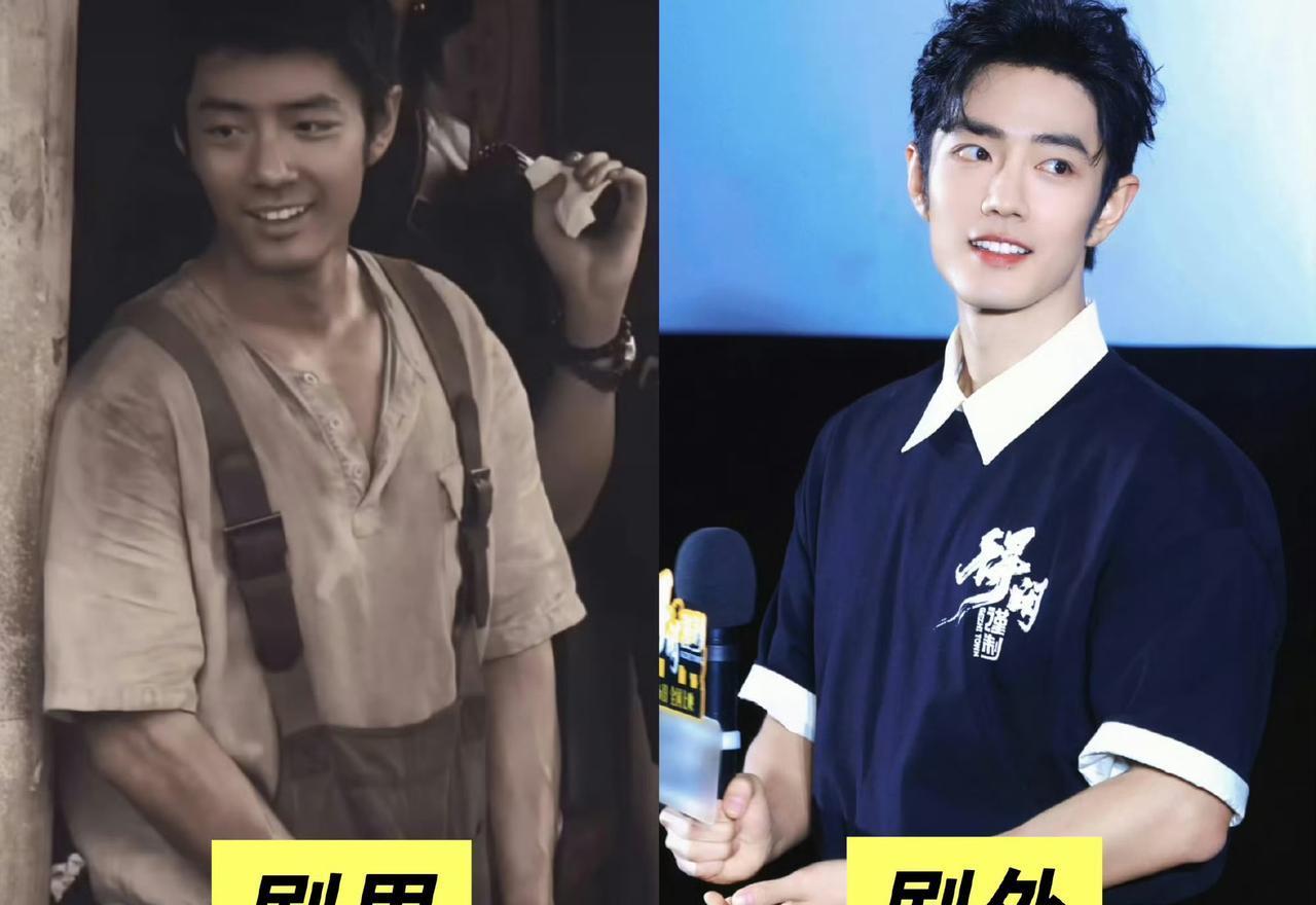 肖战的危机感，是午休只卸一半妆。你想想看，星光大赏后台全是狂奔赶场的人。他带