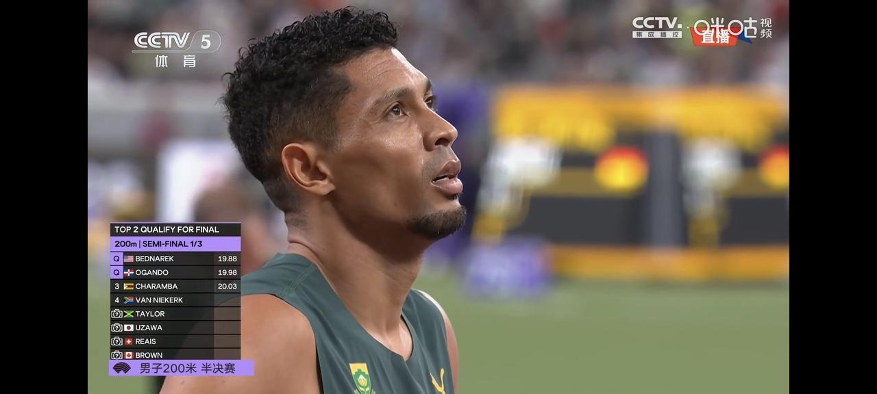 43.09秒男子400米世界纪录保持者范尼凯克，曾是奥运与世锦赛双冠的“