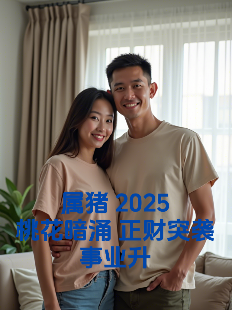属猪2025：桃花暗涌，正财突袭事业升