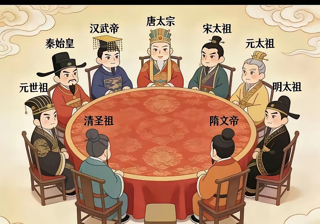 有没有历史老师，请问中间这个位置由谁坐最合理?