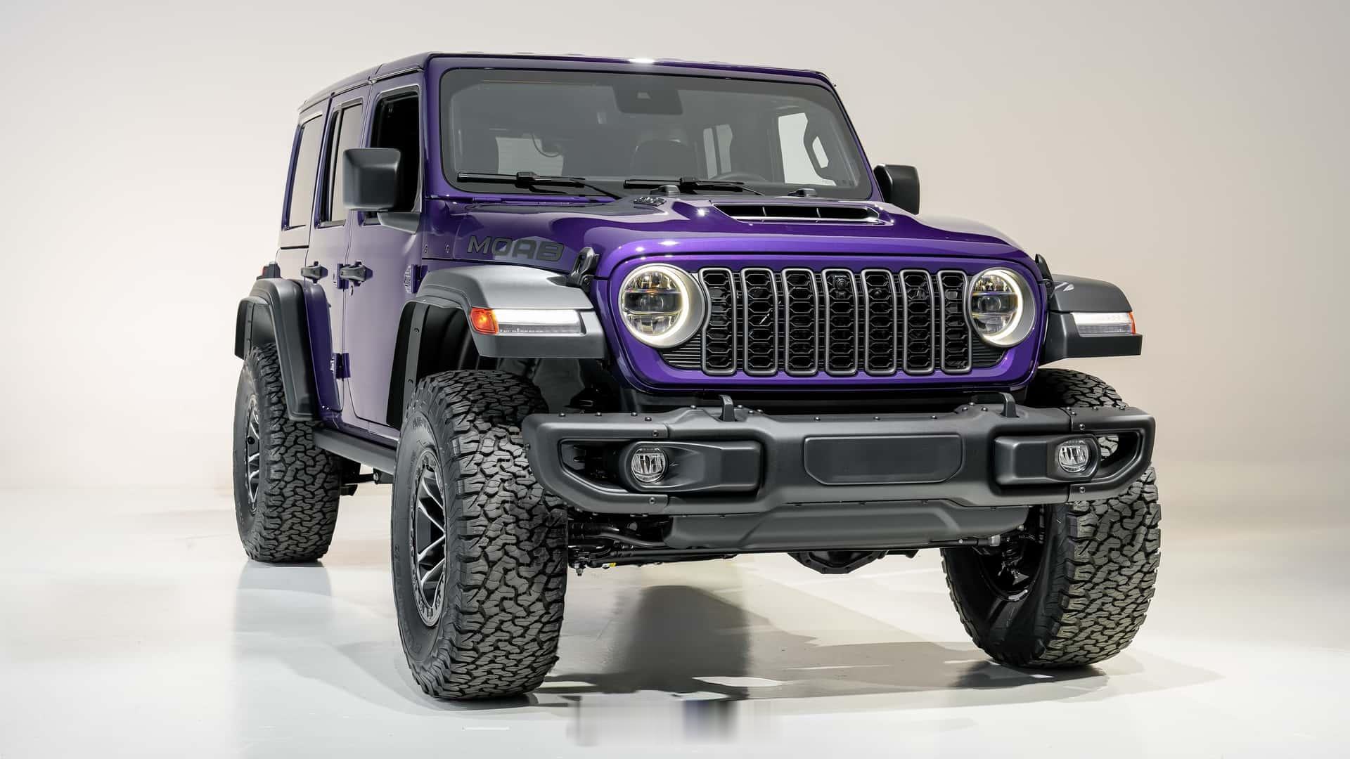 当经典的牧马人硬派基因，注入地狱猫同源的6.4升HemiV8心脏，再披上为最严