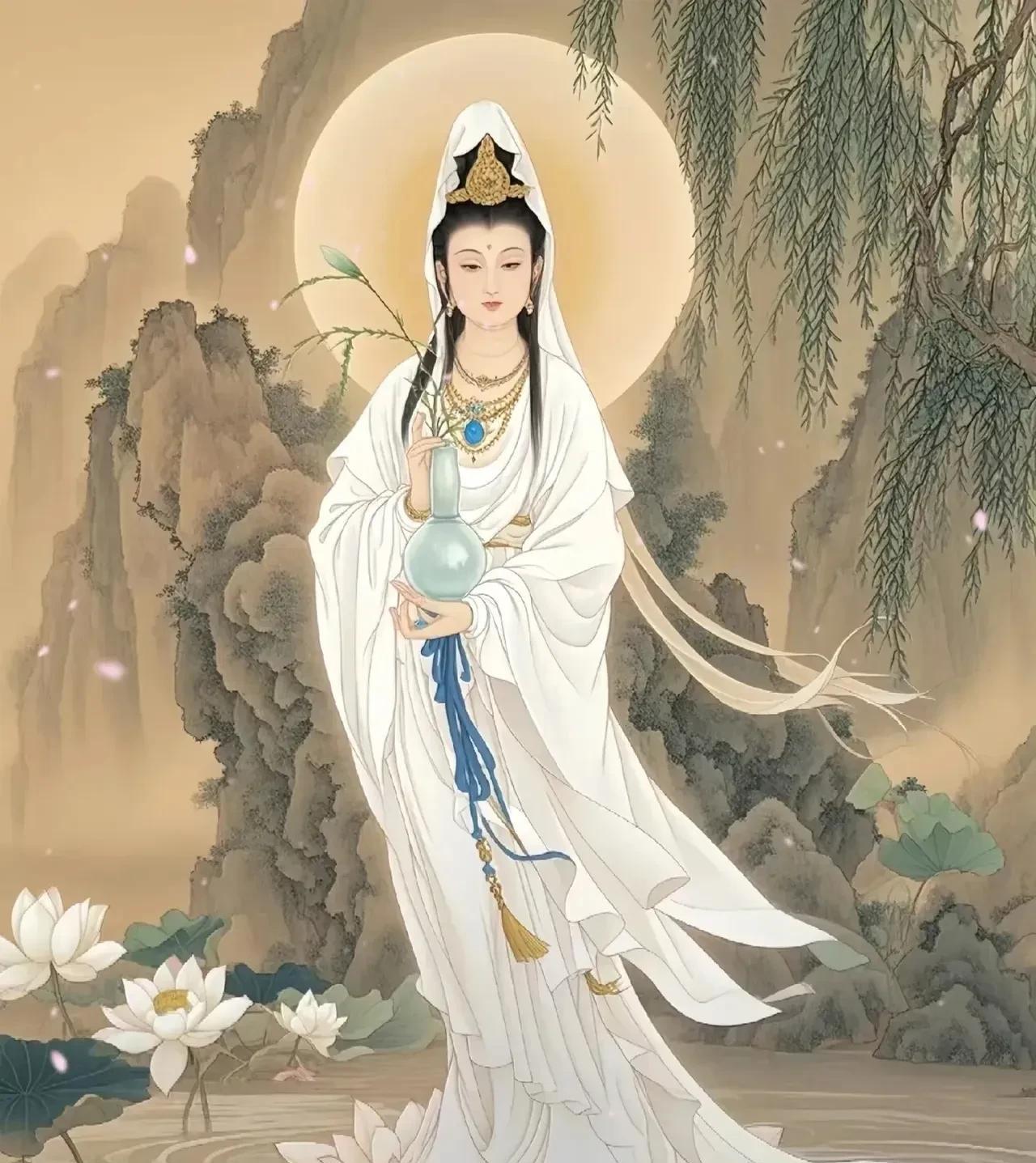 观音菩萨已经帮你化解了灾祸，用慈悲心护着你平安顺遂。诚心念声