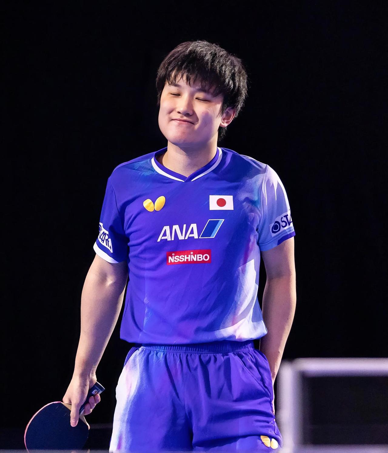 乒乓球蒙彼利埃冠军赛,男单16强已出15席:张本智和差点翻车1、张本智和🇯