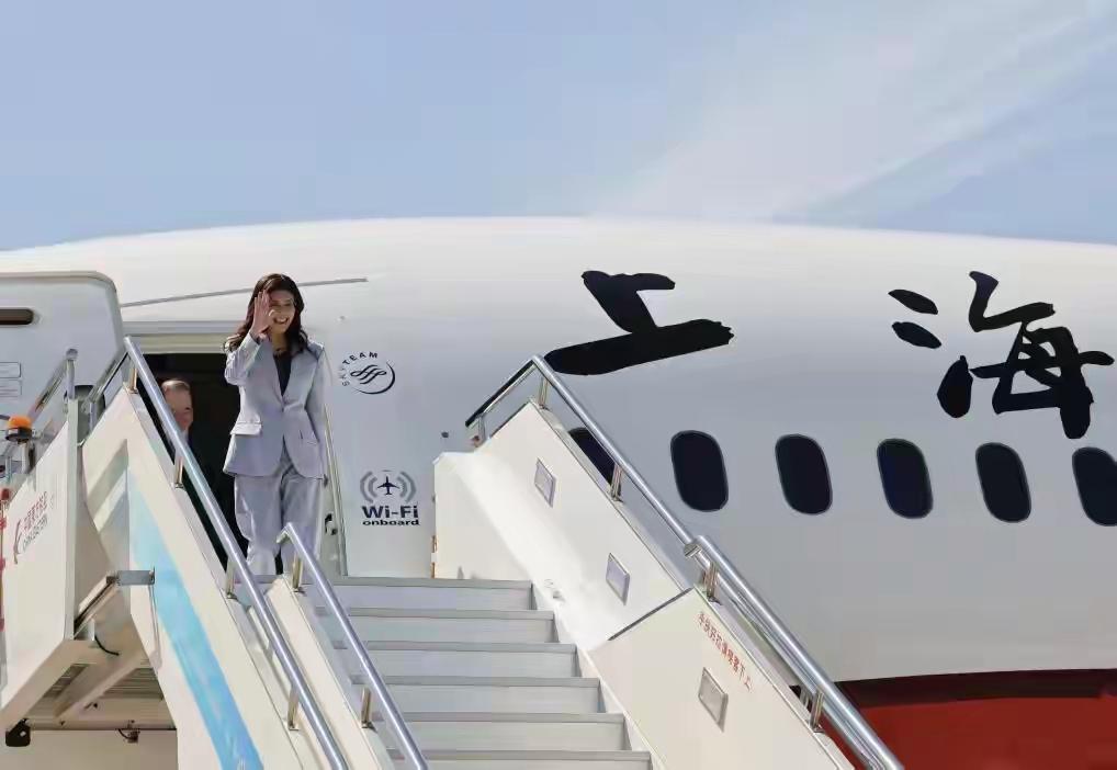 郑丽文干了一件大事，许多人梦寐以求，想干却不敢干的大事：接受祖国热烈邀请，风风光