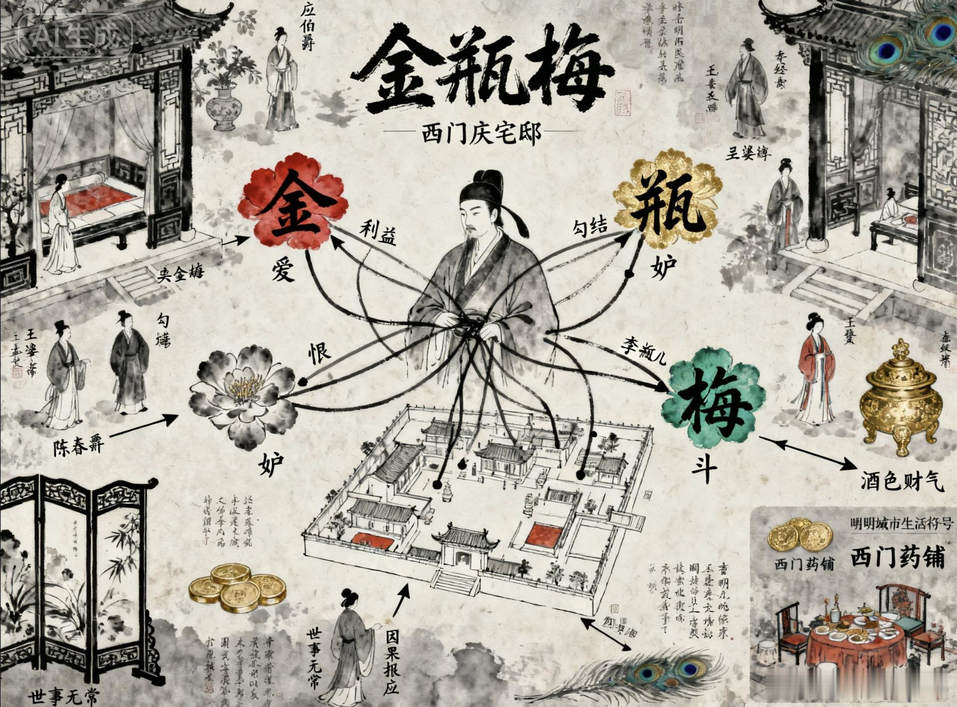 你能想象这是AI生成的手绘图吗？你能想象这是没有使用任何agent生成的吗？你能