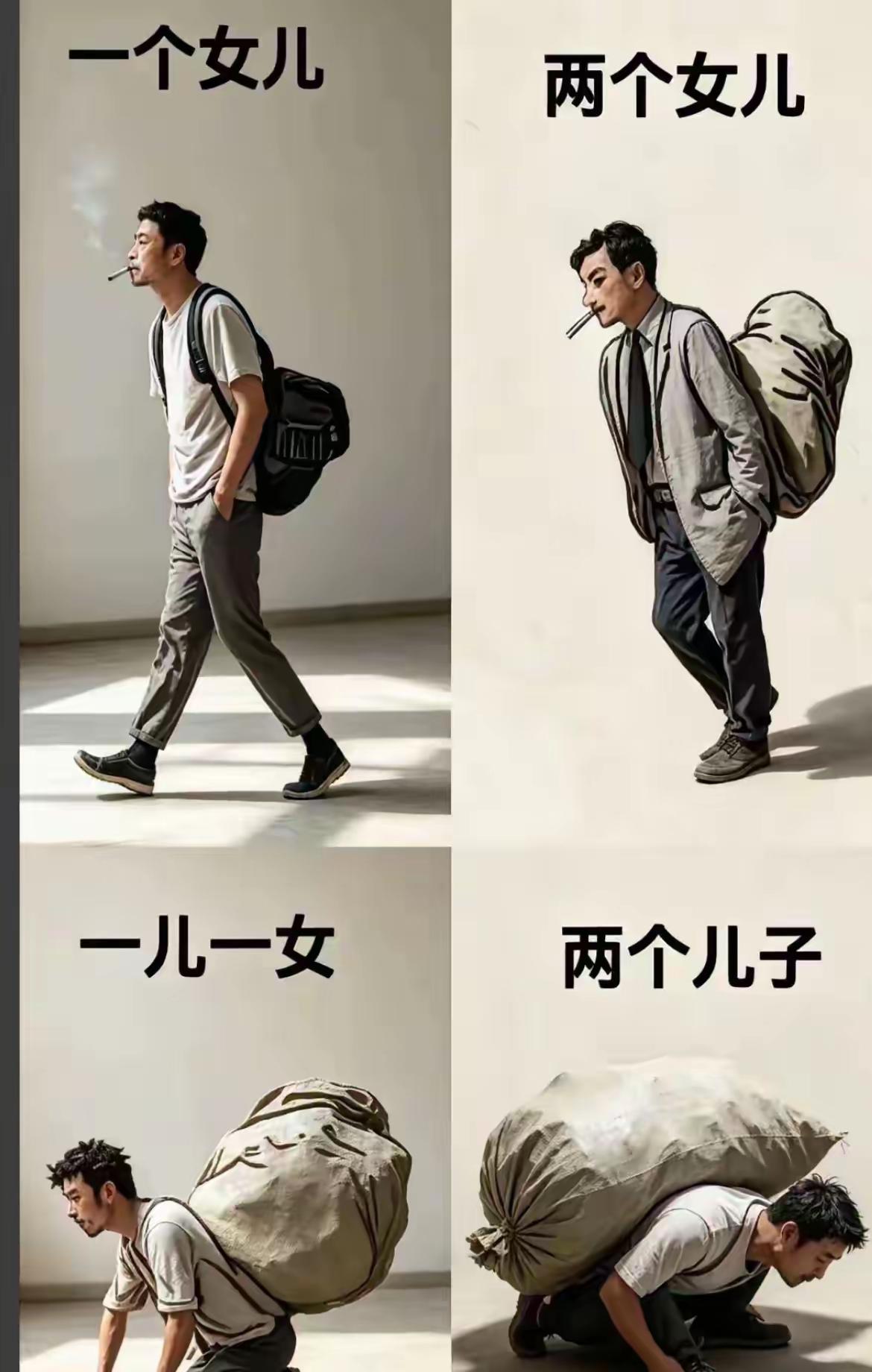 看来，儿子给父母的压力更大