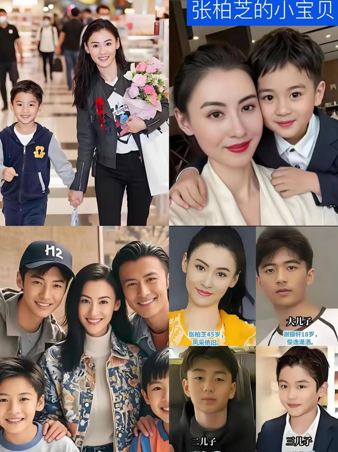 张柏芝小儿子颜值绝了​​张柏芝18年生了三胎，小儿子叫Marcus。最近6