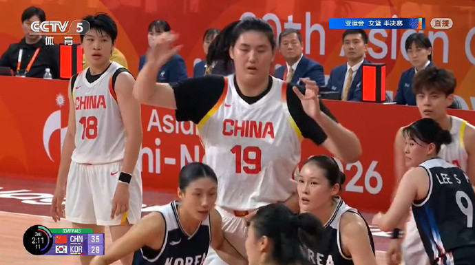 #韩国没人能防张子宇#谁是内线？中国女篮底线球韩国女篮派两名内线篮下顶住张子宇