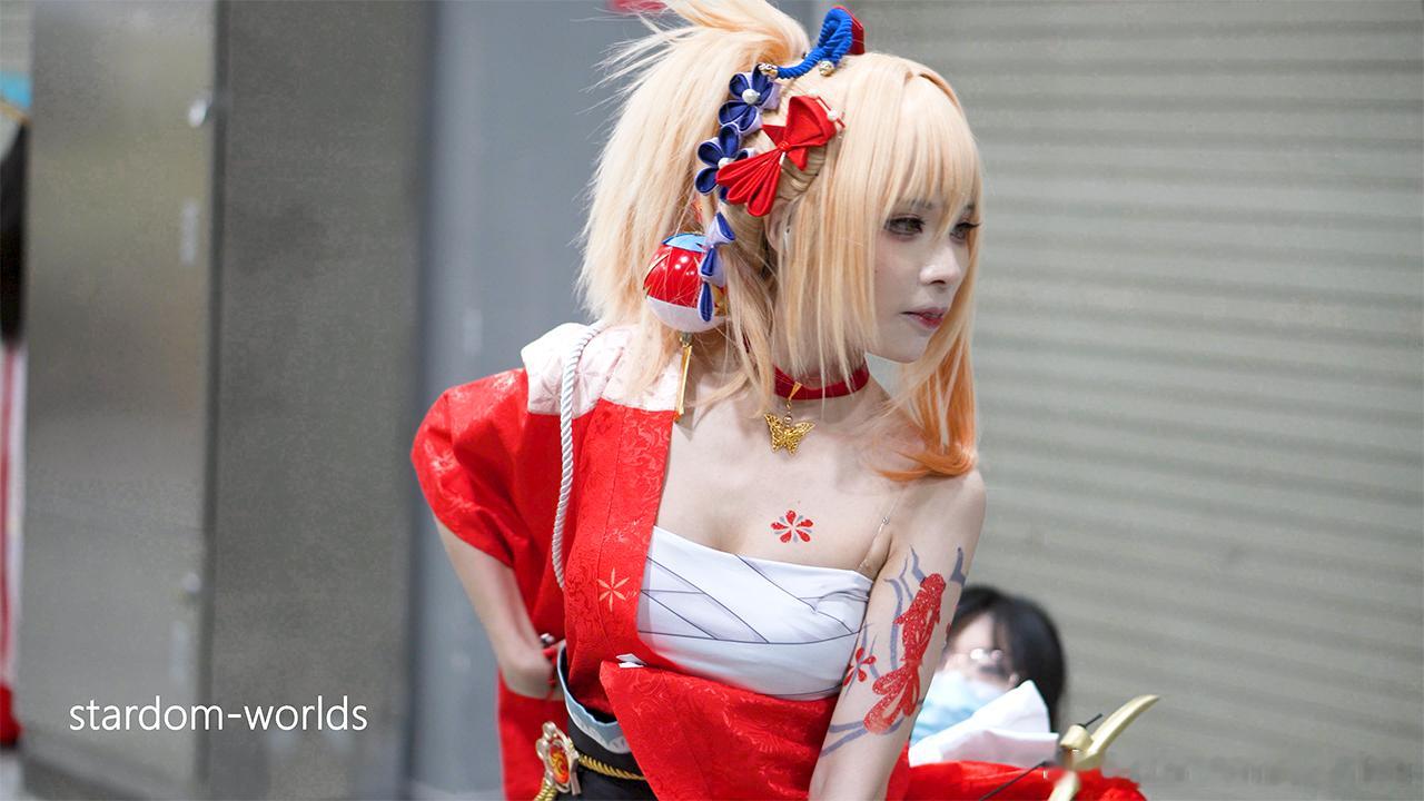 2021广州CICF漫展原神宵宫cosplay