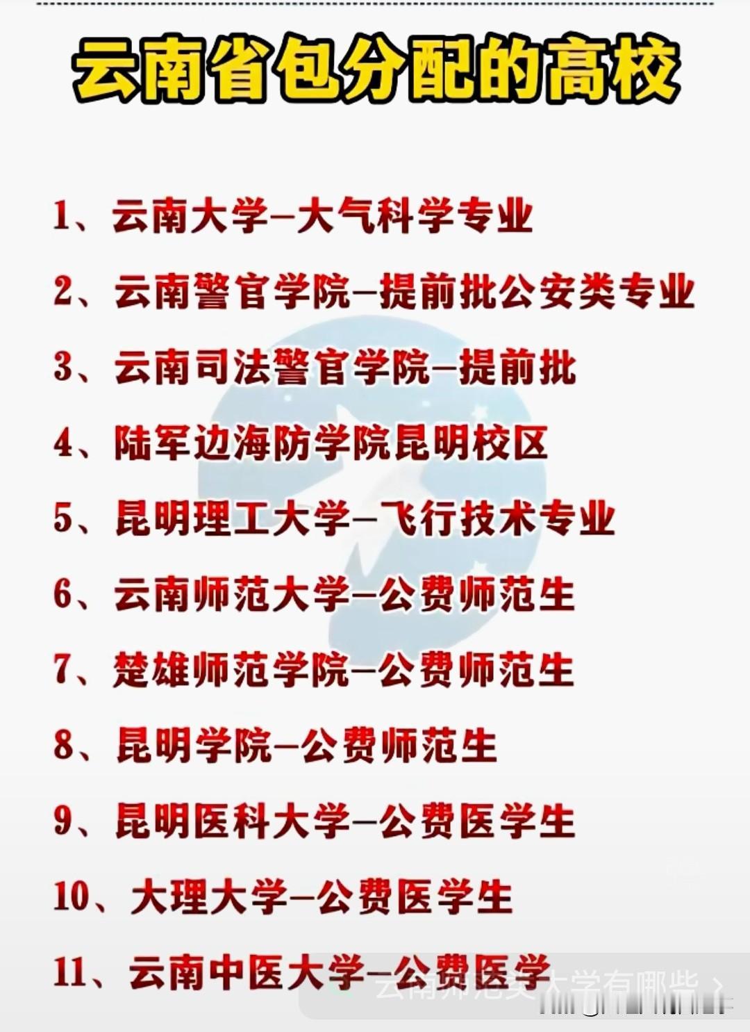 在云南，想毕业就有稳定工作，这几所“包分配”高校值得关注。云南师范大学，它的