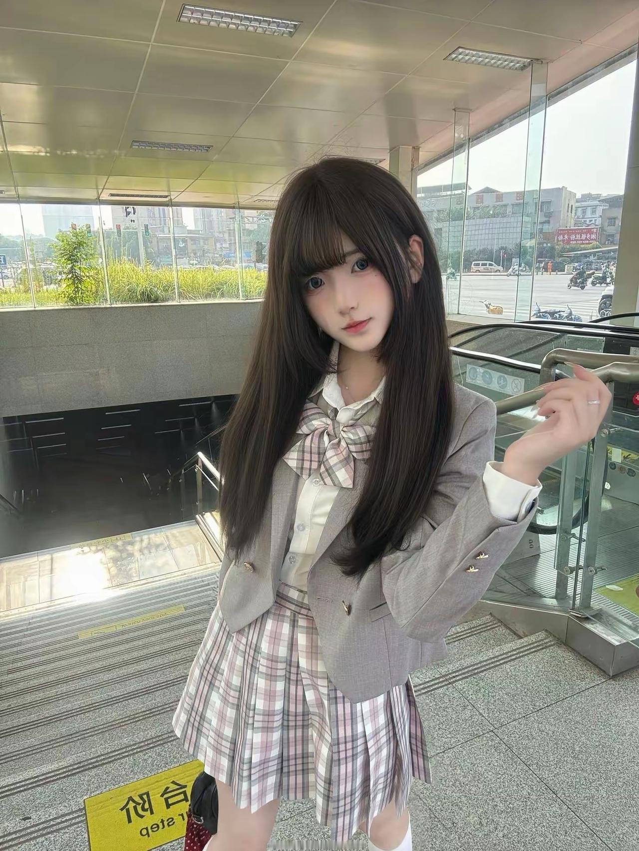 这个小姐姐好可爱啊！可爱风少女好看哒小姐姐萌系小仙女绝美小可爱萌萌哒美女