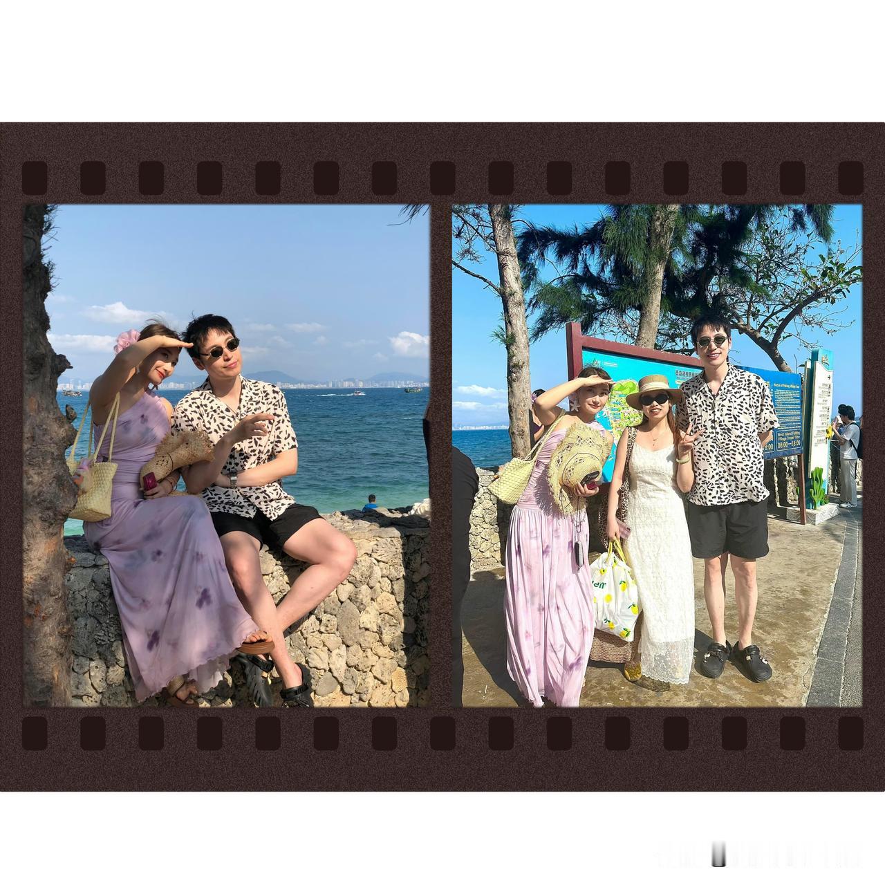 王九龙小两口这也太般配了吧！粉丝海南三亚旅游，邂逅德云社小角儿、郭德纲爱徒“