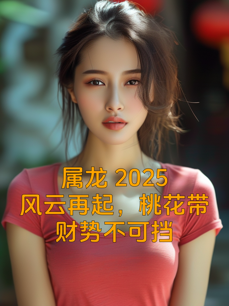 属龙2025：风云再起，桃花带财势不可挡