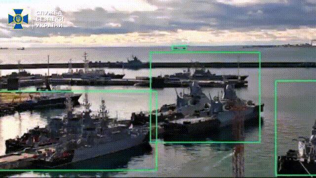 当地时间2025年12月15日，乌克兰国家安全局整了个大活，发射”海底宝贝“无人