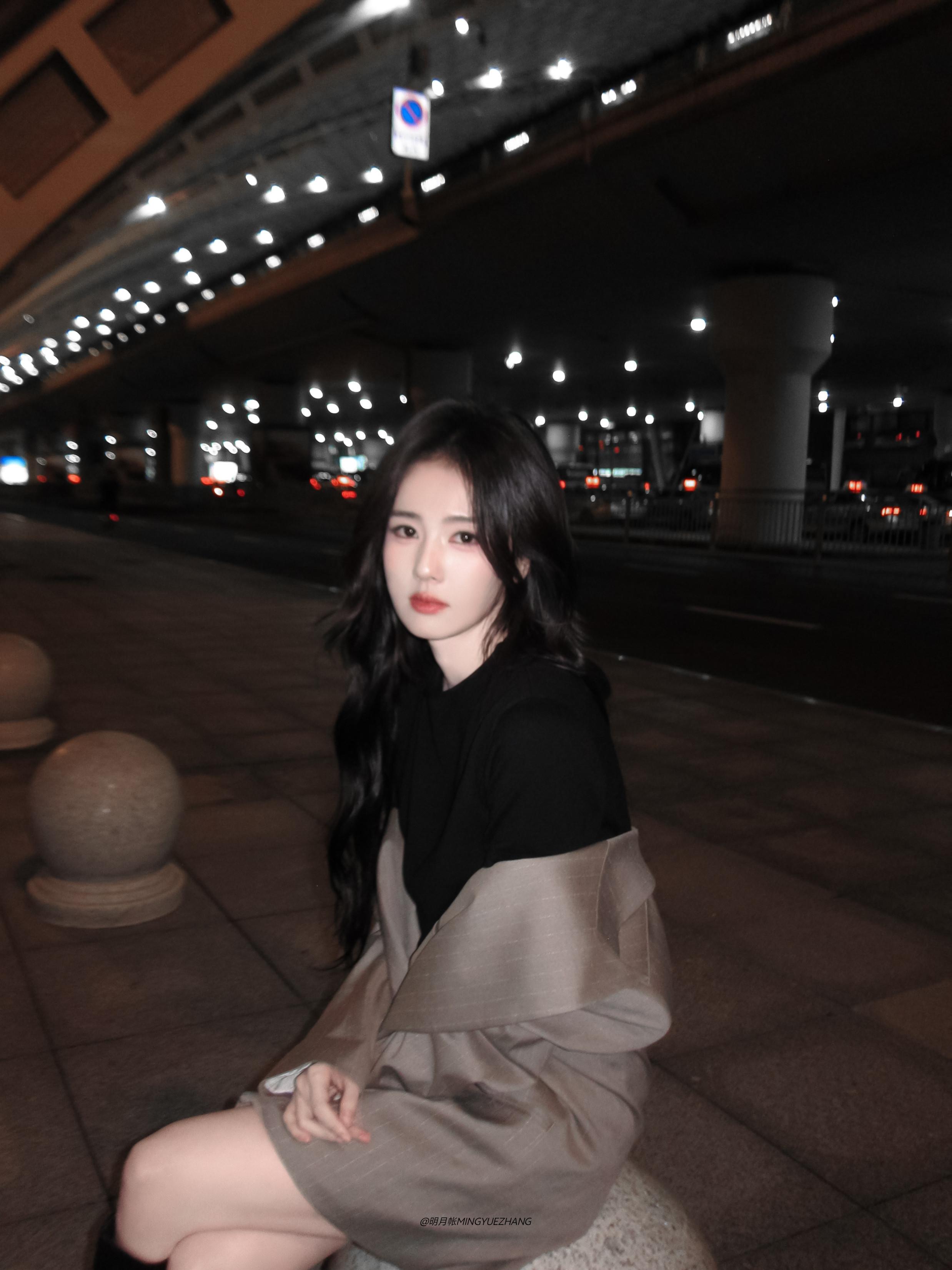 女神治好了我的首尔病...........#白鹿吃面都不敢看镜头了#.#白鹿紫色果然最有韵味#​