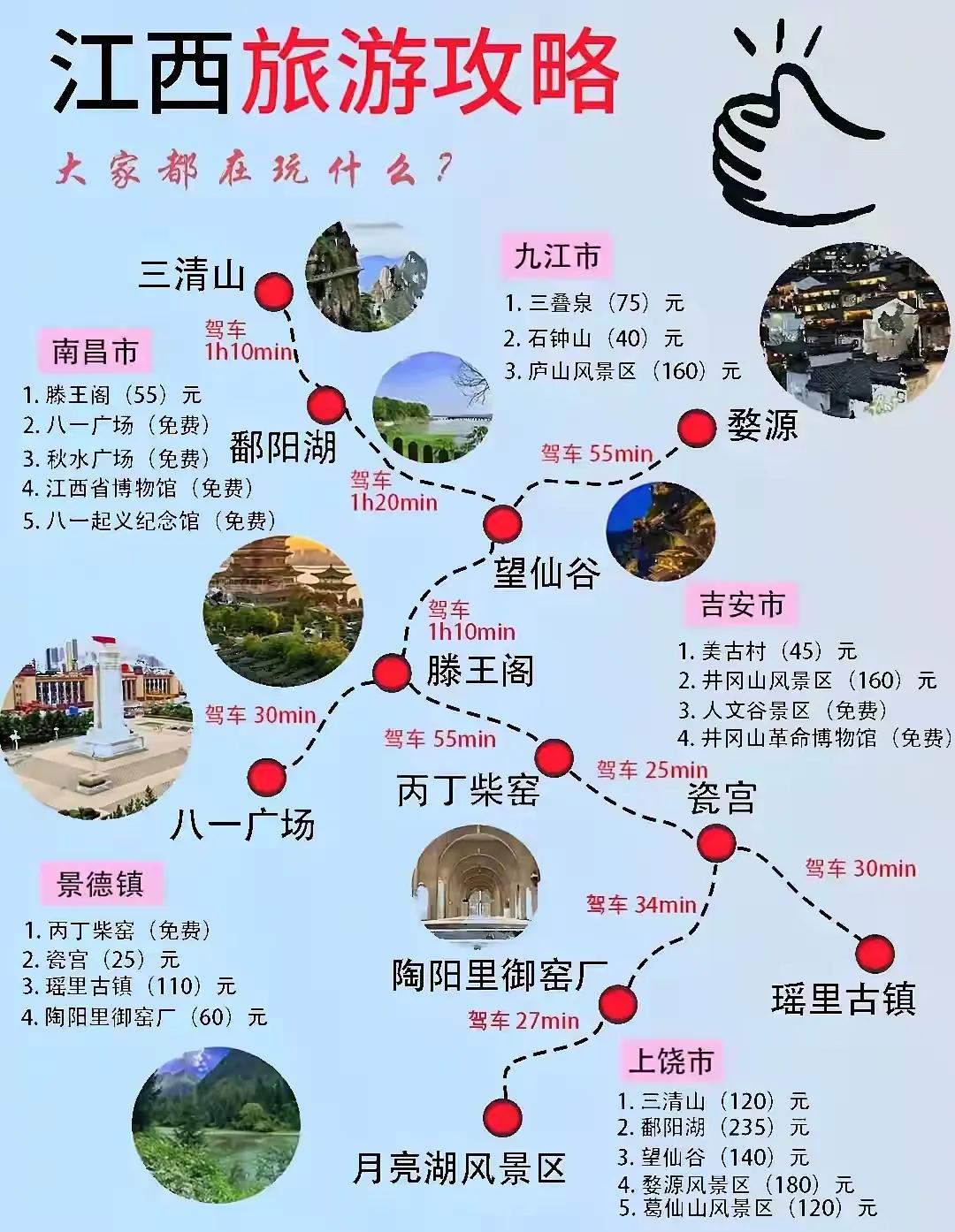 江西旅游攻略。江西深度游攻略江西旅旅游景点