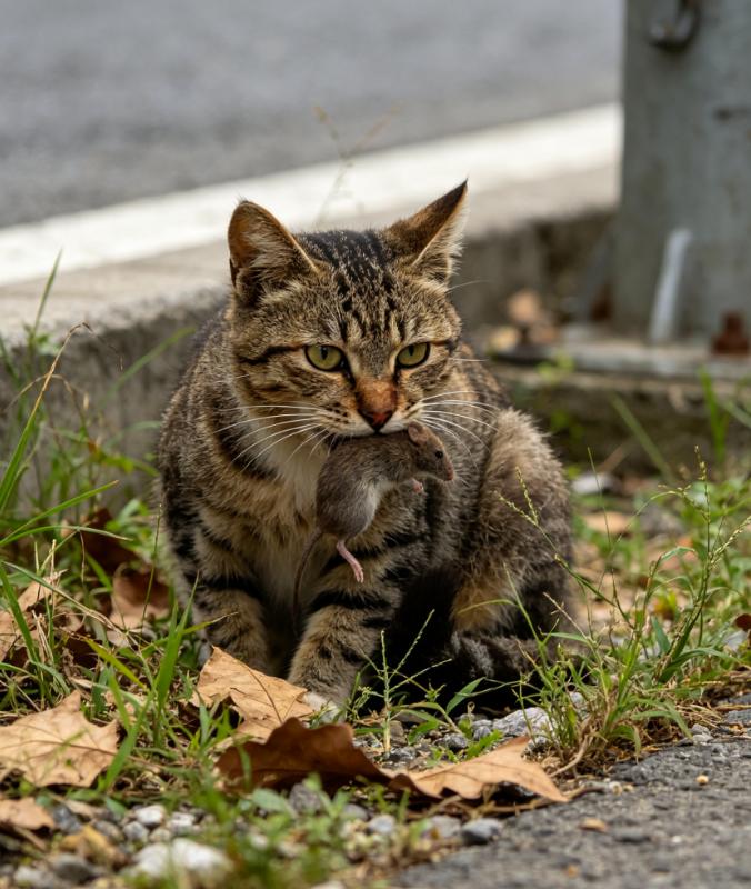 因为一只猫，悟了道德经一句话。道德经里有一句话叫“天地不仁，以万物为刍狗，