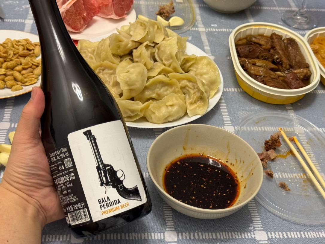 饺子配酒，越喝越有​​​